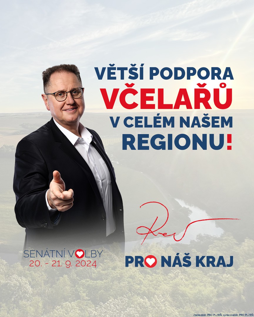 Ing. Tomáš Rada - větší podpora včelařů v celém našem regionu!